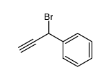 (1-bromoprop-2-yn-1-yl)benzene Structure