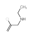 2-Propen-1-amine,2-chloro-N-ethyl-结构式