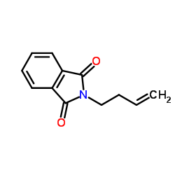 N-(3-丁烯-1-基)邻苯二甲酰亚胺结构式