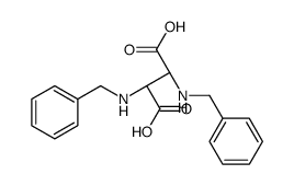 (2S)-2,3-bis(benzylamino)butanedioic acid Structure