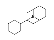 9-cyclohexyl-9-borabicyclo[3.3.1]nonane结构式