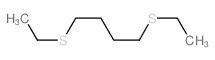 Butane,1,4-bis(ethylthio)- Structure