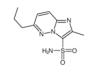 2-methyl-6-propylimidazo[1,2-b]pyridazine-3-sulfonamide Structure