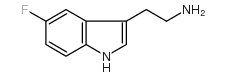5-氟色胺结构式