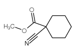 Methyl 1-cyanocyclohexane-1-carboxylate Structure