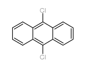 Anthracene,9,10-dichloro- Structure