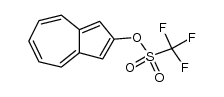 2-azulenyl trifluoromethanesulfonate结构式