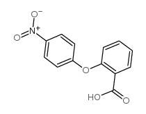 2-(4-Nitrophenoxy)benzenecarboxylic acid Structure