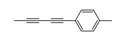 para-(1,3-pentadiyn-1-yl)toluene结构式