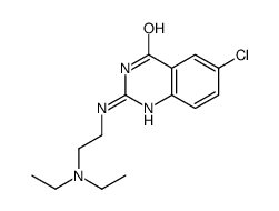 6-chloro-2-[2-(diethylamino)ethylamino]-1H-quinazolin-4-one Structure