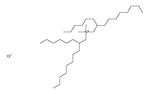 bis(2-hexyldecyl)-dimethylazanium,chloride Structure