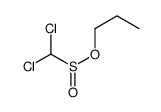 propyl dichloromethanesulfinate Structure
