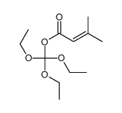 triethoxymethyl 3-methylbut-2-enoate Structure