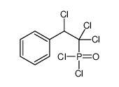 (1,2,2-trichloro-2-dichlorophosphorylethyl)benzene结构式