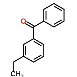 3-乙基二苯甲酮结构式