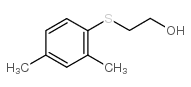 2,4-二甲基苯基硫代乙醇结构式