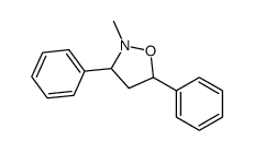 2-methyl-3,5-diphenyl-1,2-oxazolidine Structure