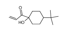 1-(1'-hydroxy-4'-tert-butylcyclohexyl)-2-propen-1-one结构式