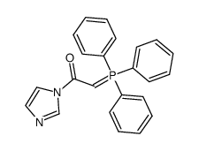 2-triphenyl(α-carboxymethylene)phosphorane imidazolide结构式