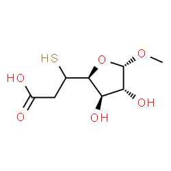 alpha-D-Xylofuranoside,methyl5-thio-,5-acetate(9CI)结构式