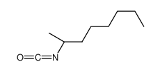 (R)-(-)-2-Octyl isocyanate Structure