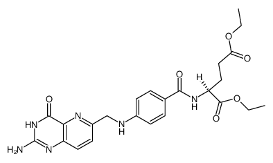 Diethyl 8-Deazafolic Acid Structure