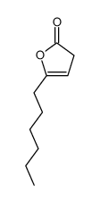 5-hexylfuran-2(3H)-one Structure