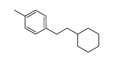 1-(2-cyclohexylethyl)-4-methylbenzene Structure