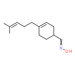 4-(4-methyl-3-pentenyl)cyclohex-3-ene-1-carbaldehyde oxime structure