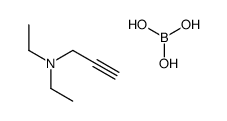 orthoboric acid, compound with N,N-diethylprop-2-ynylamine Structure