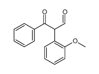 2-(2-methoxyphenyl)-3-oxo-3-phenylpropanal Structure