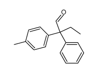 2-phenyl-2-p-tolyl-butyraldehyde Structure