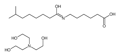 6-(异壬基氨基)己酸与2,2’,2’’-次氮基三乙醇混合物结构式