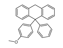 4-(9-phenyl-9,10-dihydro-[9]anthryl)-anisole Structure