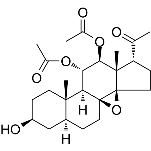 11,12-Di-O-acetyltenacigenin B Structure