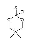 2-Chloro-5,5-dimethyl-1,3,2-dioxaphosphorinane 2-sulfide Structure
