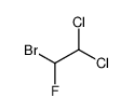 1-bromo-2,2-dichloro-1-fluoroethane结构式