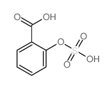 2-(磺酰基氧基)苯甲酸结构式