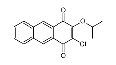 2-chloro-3-propan-2-yloxyanthracene-1,4-dione Structure