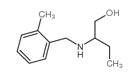 2-[(2-methylphenyl)methylamino]butan-1-ol Structure