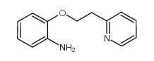 2-(2-吡啶-2-基乙氧基)苯胺双盐酸盐结构式