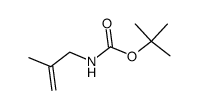 Carbamic acid, (2-methyl-2-propenyl)-, 1,1-dimethylethyl ester (9CI)结构式