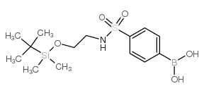 4-{N-[2-(叔丁基二甲基甲硅烷氧基)乙基]磺酰基}苯硼酸图片