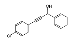 3-(4-chlorophenyl)-1-phenylprop-2-yn-1-ol Structure