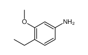 4-乙基-3-甲氧基苯胺结构式