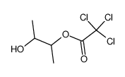 (+-)-Butan-2,3-diol-monotrichloracetat Structure