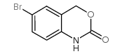 6-溴-1,4-二氢-2H-3,1-苯并恶嗪-2-酮结构式