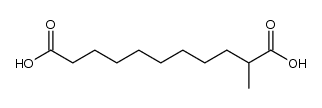 2-methyl-undecanedioic acid Structure