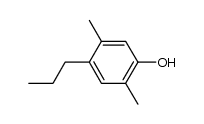 4-n-Propyl-2,5-dimethylphenol Structure