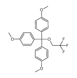 4,4',4''-trimethoxytrityl 2,2,2-trifluoroethyl ether结构式